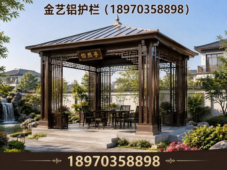 广丰区铝艺楼梯扶手展示图